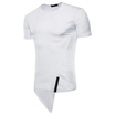 Summer Mens Short Sleeev Irregular Street Style T Shirt