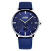 Mens Quartz Watch Fashion Casual Business Style Leather Band Wriswatch