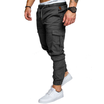 Mens Fashion Sports Pants Cotton Trousers Slim Fit Cargo Pants for Menleisure Sweapants Mens Long Pants