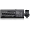 Shuangfeiyan A4TECH KB-N9100 wired mouse keyboard set wired keyboard mouse set wired keyboard&mouse set computer keyboard black
