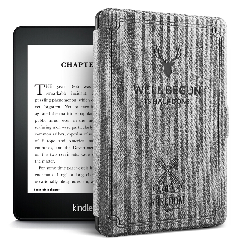 BIAZE Kindle 958899 universal protective cover Amazon paperwhite123 generation electronic paper book reader leather business series PB49 - camel