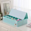 Western SIVIN 24 Starlight Blue Storage Box Underwear Panties Socks Storage Box Drawer Separated Storage Box