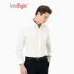 INTERIGHT Stretch Comfort Business Shirt Men Long Sleeve Black 40 Yards