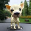 Jun Hao car ornaments shaking head doll car interior simulation dog car creative jewelry cartoon doll car supplies pug