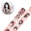Kinbor handbook wide version&paper tape 35mm7m hand book sticker character decorative tape&wind poster DTB64288