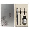 Hero HERO 2062 Black Edge Series Double Pen Fountain Pen Ball Pen Ink Gift Set