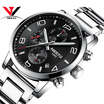 Quartz Wrist Watch Fashion Watch Steel Sport Watches For Men Waterproof Top Brand Luxury Male Clock Relogio Masculino Esportivo