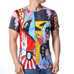 Fashion Round Neck Printed Short Sleeves Mens T-shirts