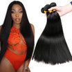 CLAROLAIR Hair 7A Unprocessed Brazilian Straight Hair Weave Bundles Virgin Hair Straight 3pcLot Natural Black Brazilian Hair Exte