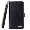 Funda de cuero genuino flip para Samsung S6 S7 S8 Plus Note 8 Aceite de cera de cuero Hebilla de teléfono cubierta de cordón desgi