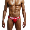 JOCKMAIL Mens Underwear Thong Sexy Belt Cup Double Ding Pants Cotton Sweat Appeal Underwear GAY
