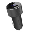 Rock USB Car Mount Charger LED Digital Display Car Charger 34A High Speed Smart Charger