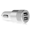 Universal Car Charger Dual USB charger Metal Aluminum 21A Car charger For Samsung Galaxy S4 S5 For iPhone 5 6 6 plus For ipad 2