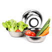 SIMELO kitchen thickening stainless steel rice sieve three sets