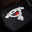 Jingdong JOY joint name Mu Bao MUBO car seat smile mouth often open small seat cushion cartoon office chair sofa home single piece breathable small square pad black