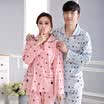 BEIJIRONG Women Cotton Long Sleeve Pajamas
