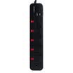Sound Muse SONMUSE GM-SE5NU Guardian Master Socket Plug-in wiring board row of lightning protection 1000mA dual USB charging length of 18 meters