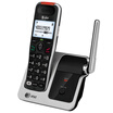 AT & T CRL51102BK Digital Cordless Telephone Base Machine Standby Caller ID Home Office Fixed Wireless Phone Host Black