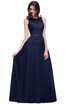 Lace Long Evening Party Prom Dresses Pageant Bridesmaid Gown Cocktail Dress A-line