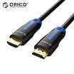 ORICO CPD-7P6G-BA90 high speed SATA3 generation dual channel aluminum foil hard drive data line SSD solid state hard drive installation line straight elbow 09 m blue