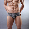 Mens Leopard Sexy Low Waist Panties