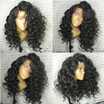 Clymene Hair 150 Density Curly Lace Front Wigs With Baby Hair 13x6 Deep Part Pre Plucked Brazilian Lace Front Human Hair Wigs