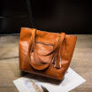 Women Quality leather Tote Bags Zipper Handbags Casual Fashion Top-handle Lady Messenger Tote Handbag