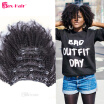 Kinky Curly Clip In Human Hair Extensions 10pcs Clip In Hair Extensions For Black Women Brazilian Virgin Hair Clip In Hair