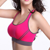 Women Fitness Bra Padded Compression Sport Bra top Sportswear Elastic Crop Vest