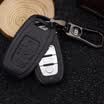 Che Dapin Audi leather key case Audi A6L Q5 A5 A8L A4L key protective case sleeve buckle Audi A6 brown