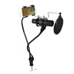 BBS K-3 mobile phone microphone sing popular karaoke anchor live broadcast special microphone Android Apple phone microphone purple
