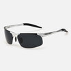 Men Polarized Rimless Aluminum Sunglasses Driving Outdoor Sports Polarized Sunglasses Male Goggle Sports Outdoor Oculos de sol