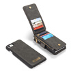 Iphone 55SSE Luxury Leather Commerce Multi-function Fashion Detachable Wallet Card Clip Clip Phone case