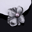 Fashion Flower Brooches For Women 2018 Vintage Female Pearl Irregular Pins Brooch For Women Plant Jewelry Dropshipping