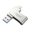 FANXIANG F381 128G Apple Mobile U disk USB30 Apple Official MFI Certification iPhone&iPad Dual Interface Mobile Computer Dual Silver