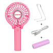 Foldable Hand Fans Battery Operated Rechargeable Handheld Mini Fan Electric Personal Fans Hand Bar Desktop Fan