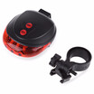 Laser Bicycle Tail Light LED Warning Flash Riding Equipment long life capacity bike light riding