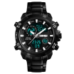 Skmei Fashion Sport Men Watches Quartz Electronic Male Watch 3atm Water-resistant Calendar Stopwatch Alarm Clock