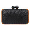 Fawziya Party Purses For Women Weave Kisslock Clutch