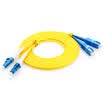 Shengwei FSC-308 Carrier Grade Fiber Optic Jumper High Quality Imported Ferrule LC-SC Singlemode Dual Core Transceiver Fibers 5m