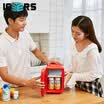 ICERS Aisens car refrigerator medicine refrigerator thermostat mini portable refrigeration heating breast milk refrigerated student dormitory incubator 4L car dual-use red