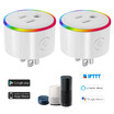 WiFi Smart Plug LED Indicator Voice Control for Amazon Alexa&for Google Home