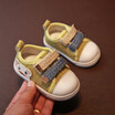 Spring Baby Girl Shoes First Walkers Beautiful Flower Princess Shoes Boy Fashion Casual Sneakers Canvas Soft Sole Toddler Shoes