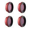 PGYTECH Royal Mavic Air Filter Reduced ND Mirror UAV Parts for DJI Professional Edition - ND Four-piece Set ND8163264