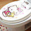 Korean genuine Hello Kitty seat cover toilet cover U-shape