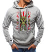 Print Brand Clothing Men Fashion Streatwear Fleece Pullover Top Quality Mens Hoodies Sweatshirts Male Youth Pullover
