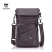 BULLCAPTAIN 2018 calidad marca bolso de pecho hombres Cierre de cuero genuino mensajero bolsos de los hombres moda bag102