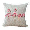 18 * 18 pulgadas 45 * 45 cm Funda de Cojín de Flamenco Poliéster Sofá Decorativo Car Cintura Square Pillow Case Funda de Almohada Home Bay Windo 18 * 18 pulgadas 45 * 45 cm Funda de Cojín de Flamenco Poliéster Sofá Decorativo Car Cintura Square Pillow Case Funda de Almohada Home Bay Windo