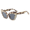 SHAUNA Oversize Women Cat Eye Sunglasses Retro Ladies Shades UV400