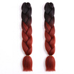 2T 3T Jumbo Braids Hairstyles Hair For Russian Women Colors Synthetic Braiding Hair